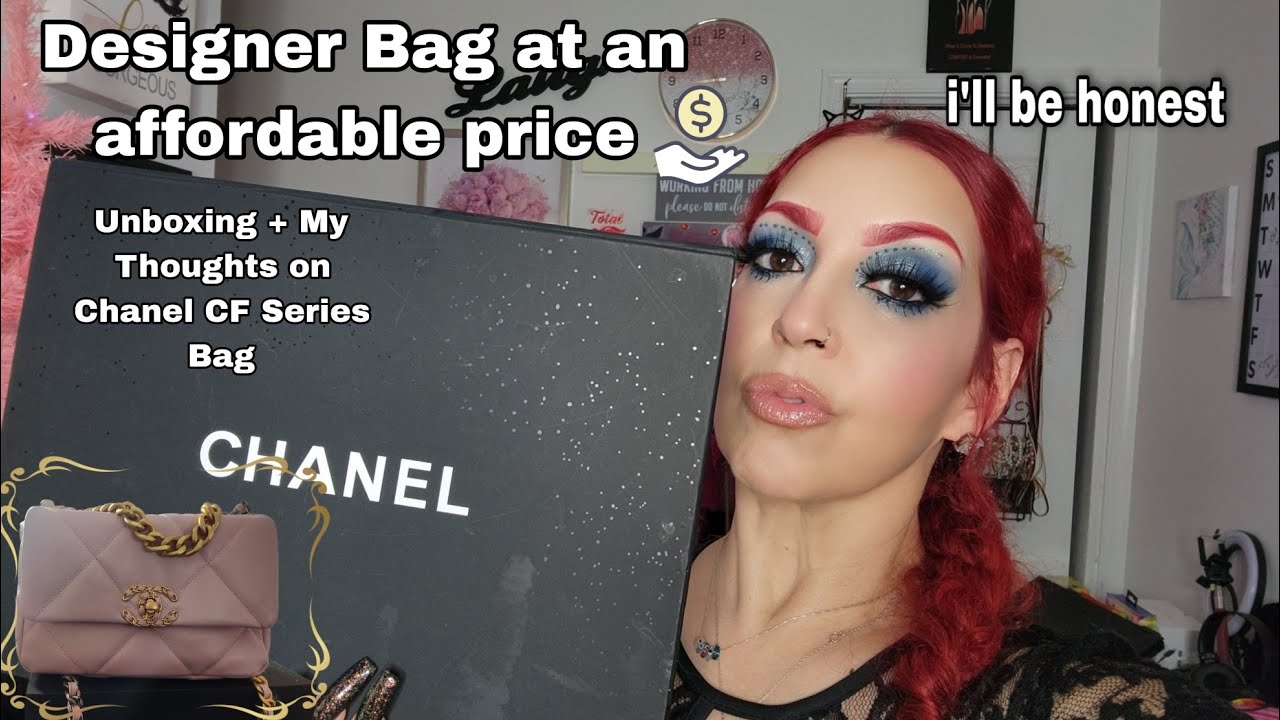 DESIGNER BAG AT AN AFFORTABLE PINK CHANEL CF SERIES BAG UNBOXING + MY THOUGHTS 2023 YouTube