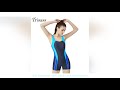 Deal Trisass 2020 New Professional Swimwear Women's One Piece Swimsuit Push Up Sports Swimming suit