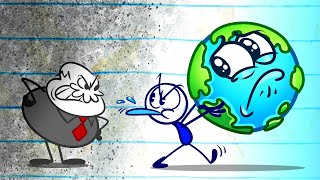 "Smot Eat Smog World" | Pencilmation Cartoons!