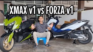 XMAX v1 vs FORZA v1