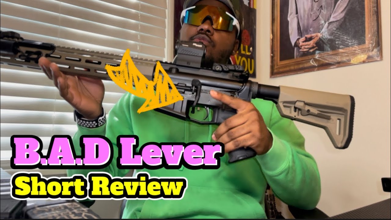 I Put A B.A.D Lever on my Aero Precision | Left Handed AR15 Operator