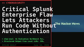 Critical Splunk Enterprise Flaw Lets Attackers Run Code Without Authentication #Shorts