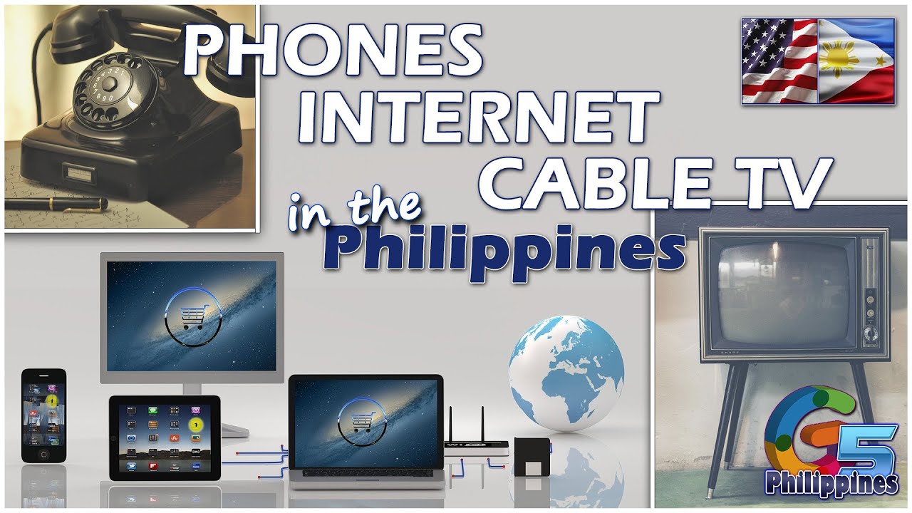 My Phones, and CableTV setup in the Philippines! YouTube