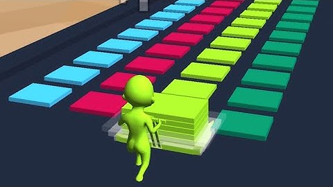 STACK COLORS GAME 🌈🌟- All Levels Gameplay Walkthrough Android, iOS v.21