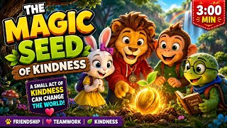 Datos Animated Story for Kids | The Magic Seed of Kindness | Moral Cartoon Actualización