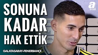 Mert Müldür İnşallah Sezon Sonu Da Bu Şekilde Seviniriz Galatasaray-Fenerbahçe