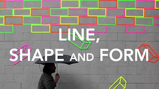 Art Lesson #7 - Back to Art Basics - Line, Shape and Form