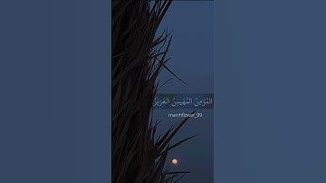 (هو الله الذي لاإله الا هو ) سورة الحشر