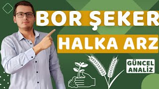 Bor Şeker Halka Arz Bor Şeker Borsk Halka Arz Yeni̇ Halka Arz Halka Arz Borsa İstanbul Bist