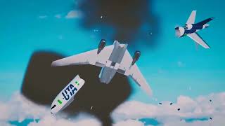 UTA Flight 772 - Bombing Animation 