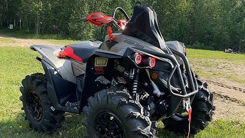 2022 Can Am Renegade XMR 1000 Far Mudding Halo And Osta Cruiser Winch Line Installed