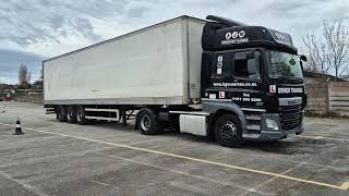 C+E reverse with a shunt                              #Liverpool#wirral#hgv#training#cpc#Birkenhead