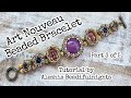 Art Nouveau Beaded Bracelet Tutorial Part 3 of 5