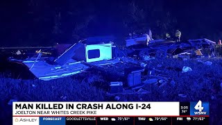 Police identify Missouri man killed in overnight crash on I-24