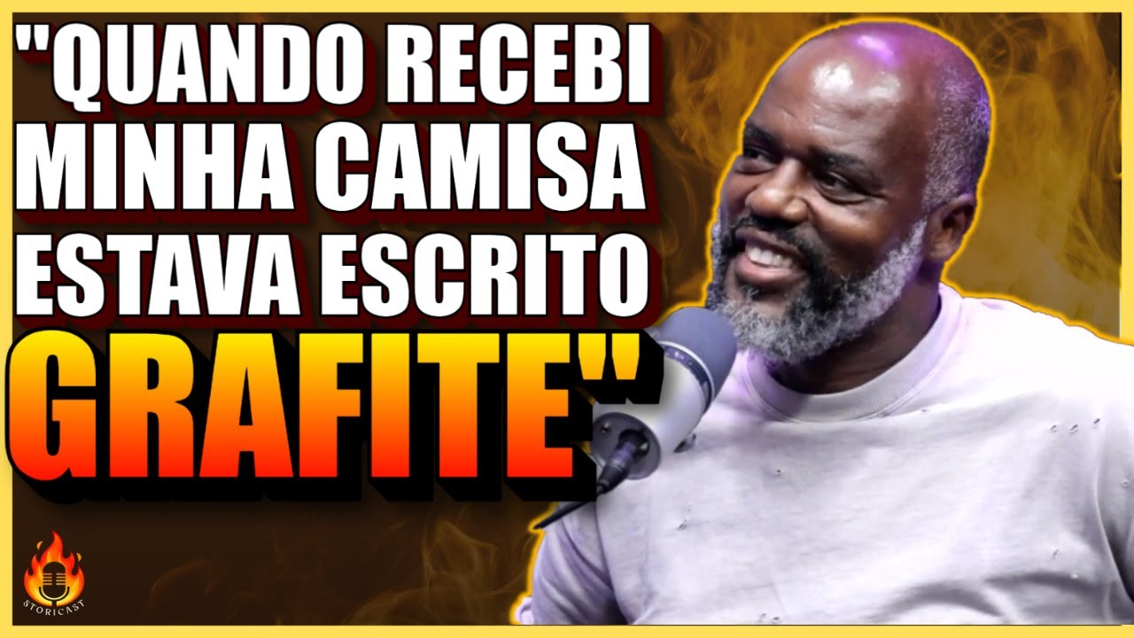 GRAFITE CONTA AS DIFICULDADES E COMO GANHOU O APELIDO NO INÍCIO DA CARREIRA