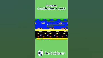 Frogger Gameplay Intellivision