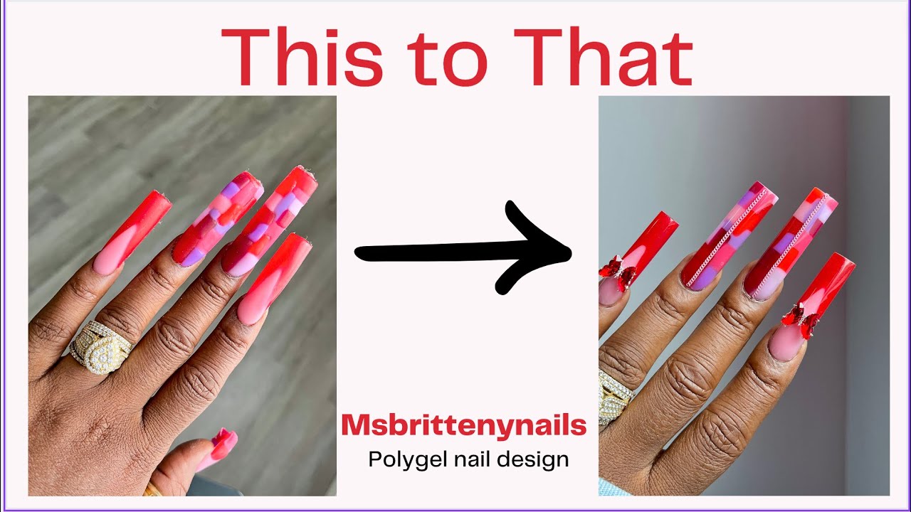 Polygel ONLY patterns print . Possibly’s are endless with polygel ...