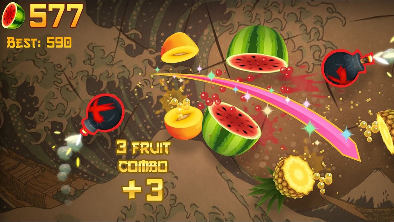 Apostando No Fruit Ninja !!! 