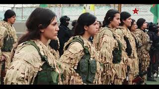 YPJ`ê li Kobanê toraneke leşkerî li dar xist