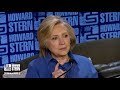 Hillary Clinton on the Howard Stern Show Pt. 4