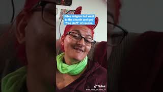 Red Mom Of Twins Went To A Church And Got Freebies As Much As She Hates God Religion
