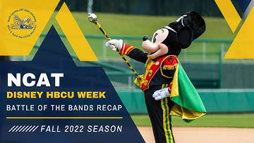 NCAT - 2022 Disney HBCU Week Battle of the Bands Recap