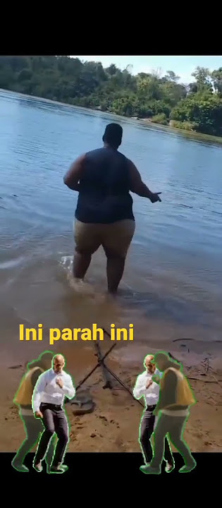 video orang gendut lucu ngonten