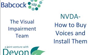 Celebrity NVDA: How To Buy Voices and Install Them Profile