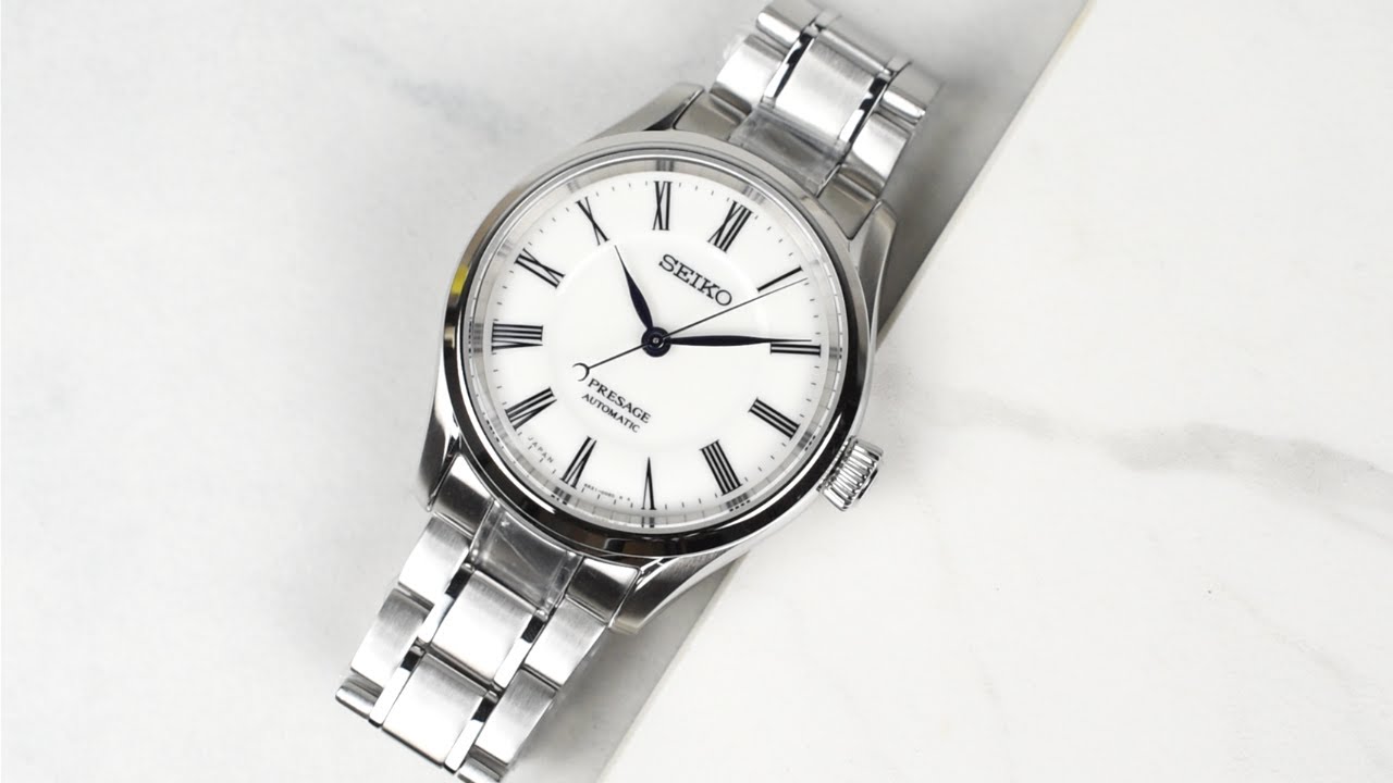 Closer Look: At the new Seiko Presage Arita Porcelain Dial Ref Sarx095. -  YouTube