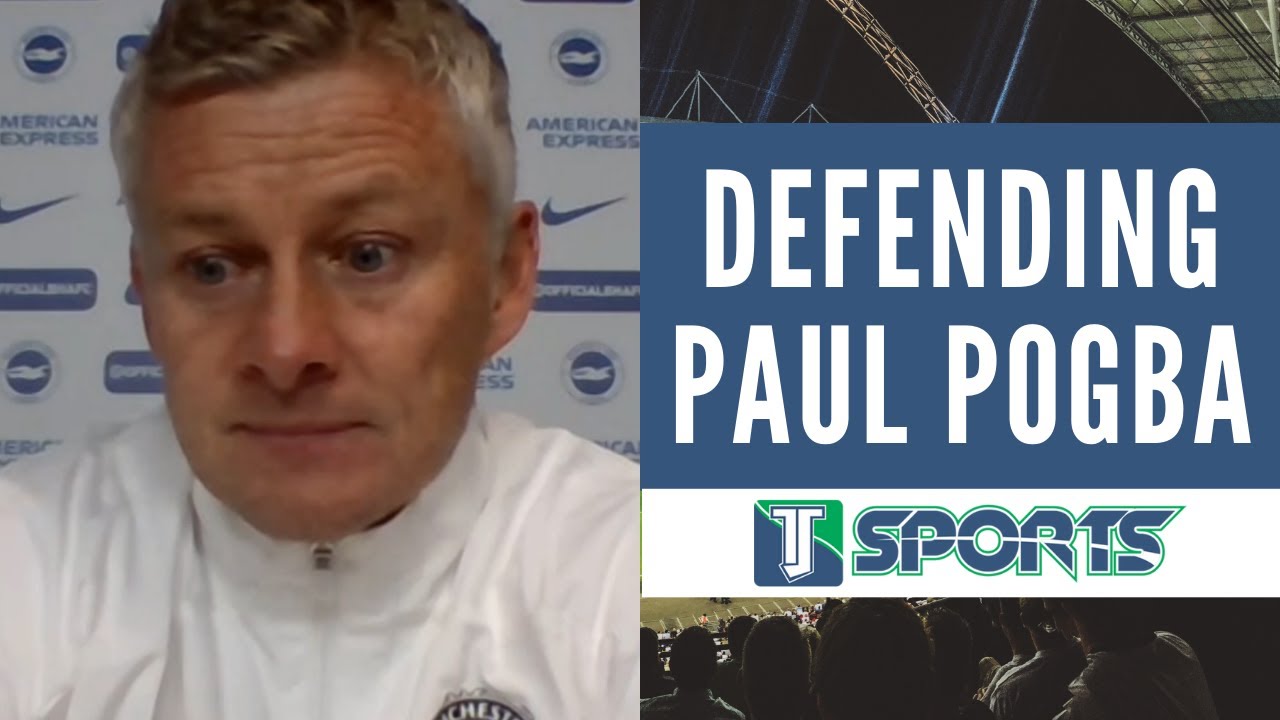 Ole Gunnar Solskjaer MAKES EXCUSES for Paul Pogba after BARELY BEATING Brighton