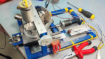 Mechanical computer. Homemade Gear Cutter. Making  gears for  future project