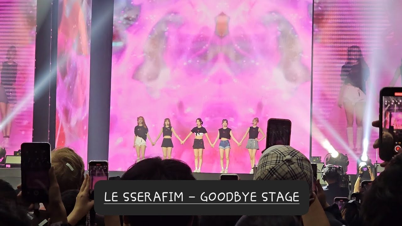 LE SSERAFIM - GOODBYE STAGE (Flame Rises Jakarta 231003) [FANCAM HD]