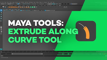 Extruding Along a Curve in Maya