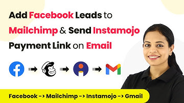 How to Add New Facebook Leads to Mailchimp as Subscribers & Send Instamojo Payment Link on Email