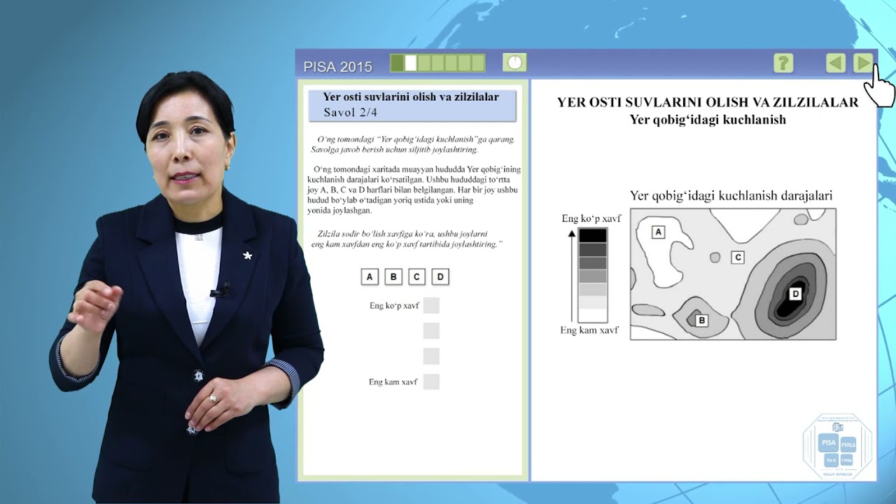 PISA tabiiy-ilmiy fanlar yo'nalishi 