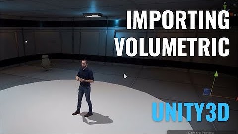 Importing 4DS volumetric video in Unity3D