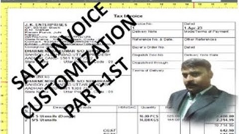 || HOW TO CUSTOMIZE SALE INVOICE IN TALLY PRIME USING TALLY TDL