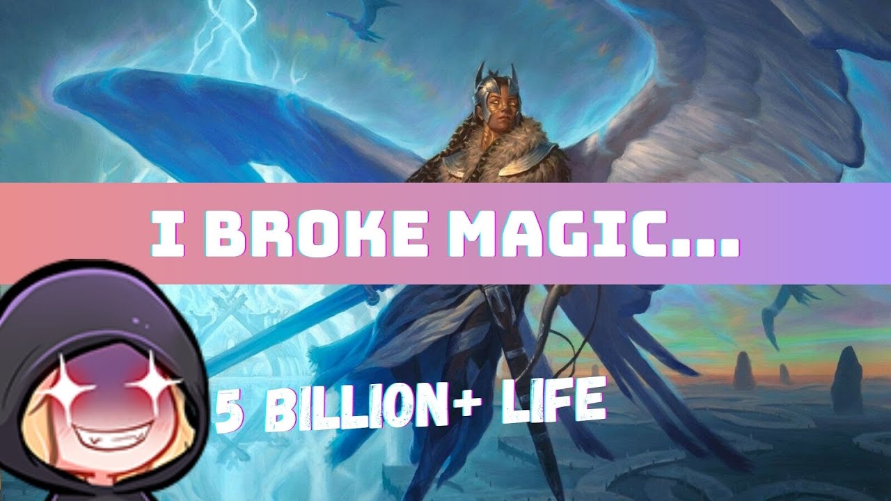 umm...I BROKE MTG!!! 5 BILLION+ LIFE!!! ☀️💀
