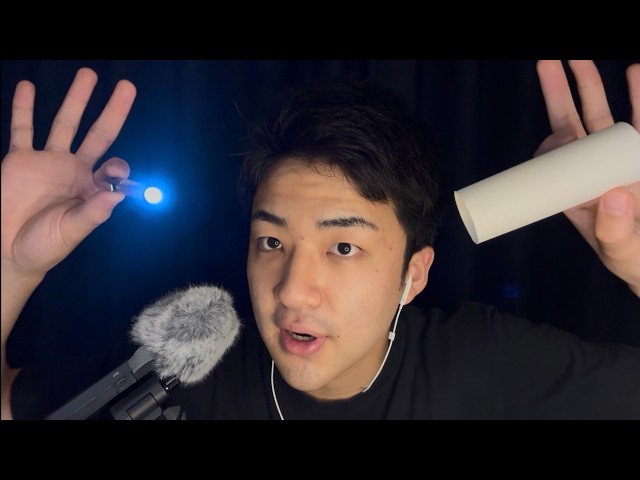 【ASMR】オノマトペを囁きながらマウスサウンド&ハンドムーブメント😴　Mouse sounds and hand movements😴