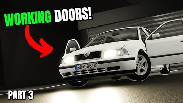 How to make a SLOT CAR Tutorial Part 3 - Doors, Pedals, A/C, and more!