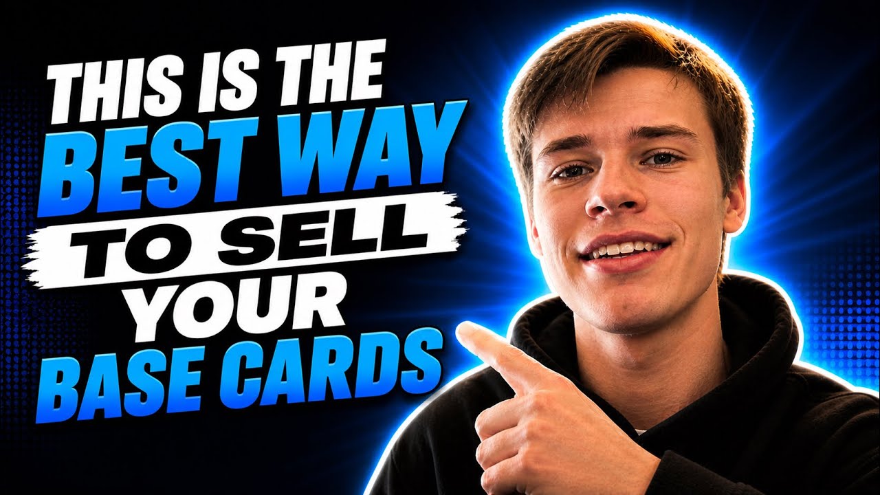 This is the BEST Way to Sell Your Base Cards! - YouTube