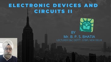 EDC ll #Lecture 24 OP Amp Differentiator and Integrator