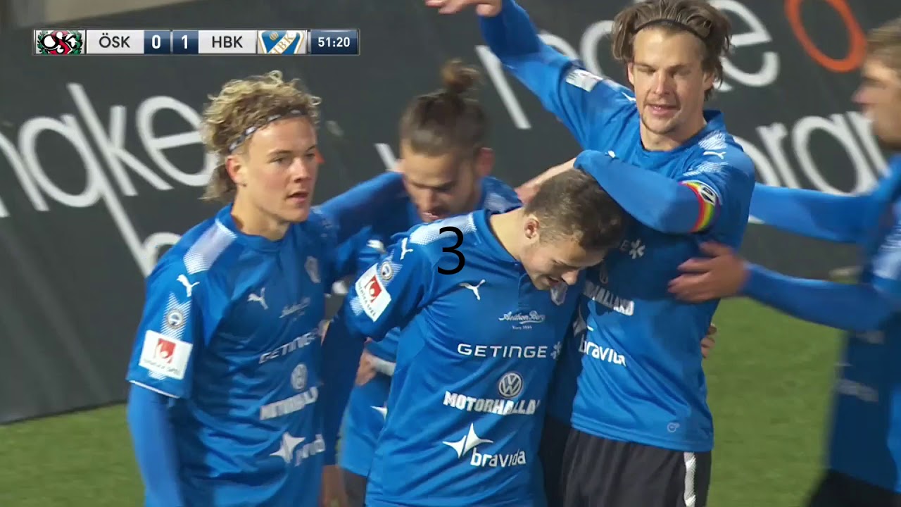 Topp 5 mål i Allsvenskan - HBK 2017