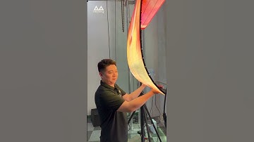 Breaking the shape limitations of traditional displays#MileStrong #leddisplay #ledscreen #ledwall