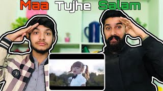 Maa Tujhe Salaam Vande Mataram - Esther Hnamte (4 years)🇮🇳🇵🇰 reaction video