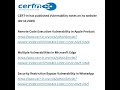 CERT-In has published Vulnerability notes on its website (20-11-2025)