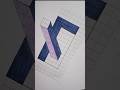 How to draw easy optical illusion #shorts #trending #opticalillusion