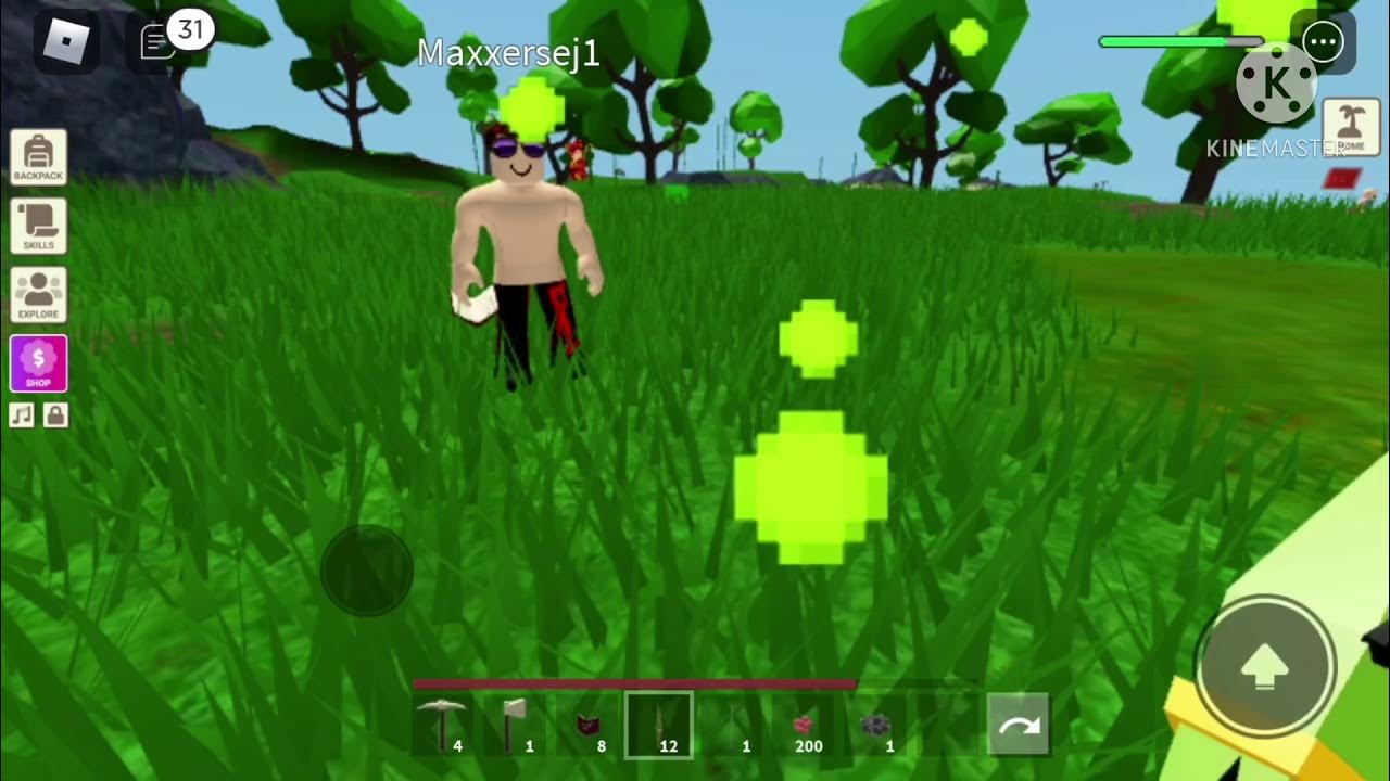 Attempting to get slime island shard (roblox islands) YouTube