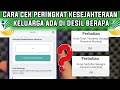 CARA CEK DESIL PERINGKAT KESEJAHTERAAN KELUARGA