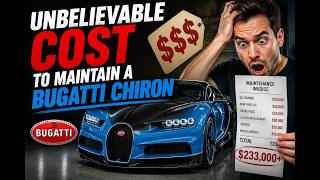 How much? bugatti chiron maintenance costs